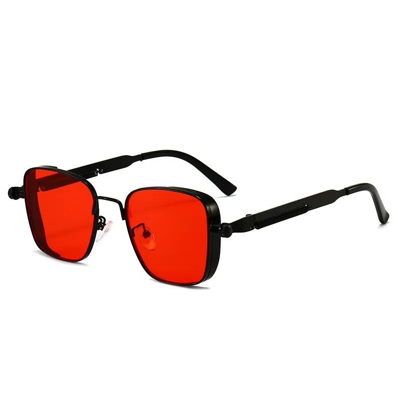 2025 Men's Polarized Driving Sunglasses – High-End UV Protection, Metal Frame, Punk-Inspired Fashion